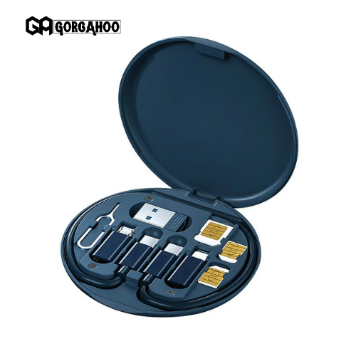 60W Fast Charging Multi-function Charging Cable Storage Box