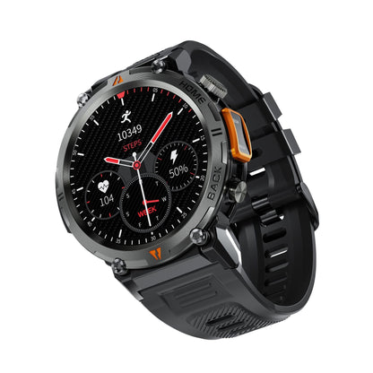 Bluetooth Military Smartwatch with LED Flashlight