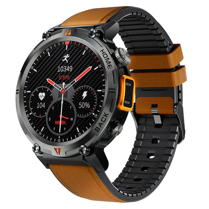 Bluetooth Military Smartwatch with LED Flashlight
