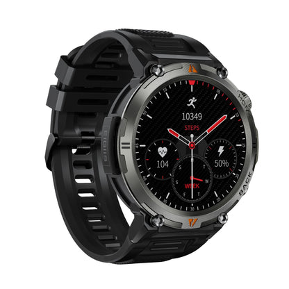 Bluetooth Military Smartwatch with LED Flashlight