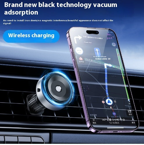 Universal Magnetic Car Phone Holder Double Sided, Vacuum, Stable Hold
