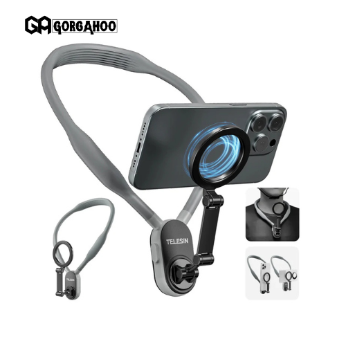 Magnetic POV/Vlog Neck Cell Phone Holder