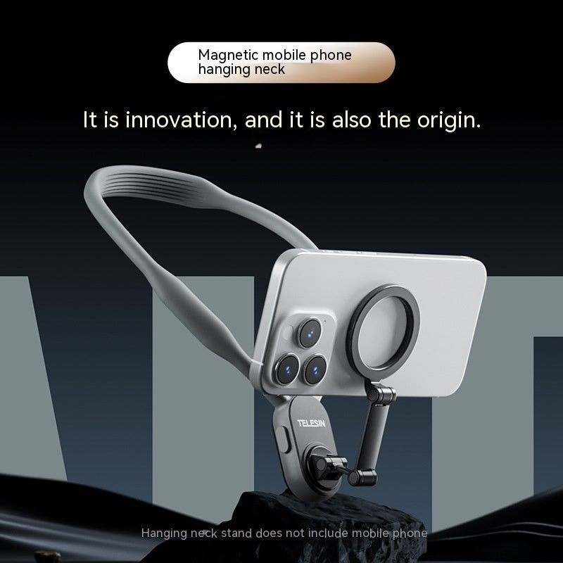 Magnetic POV/Vlog Neck Cell Phone Holder