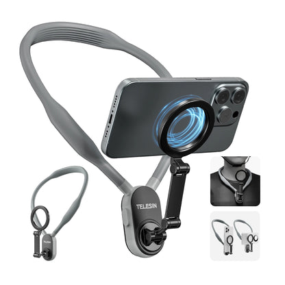 Magnetic POV/Vlog Neck Cell Phone Holder