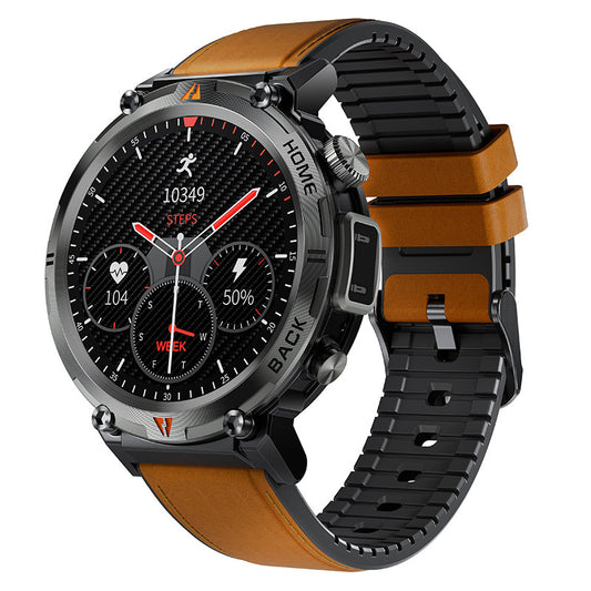 Bluetooth Military Smartwatch with LED Flashlight