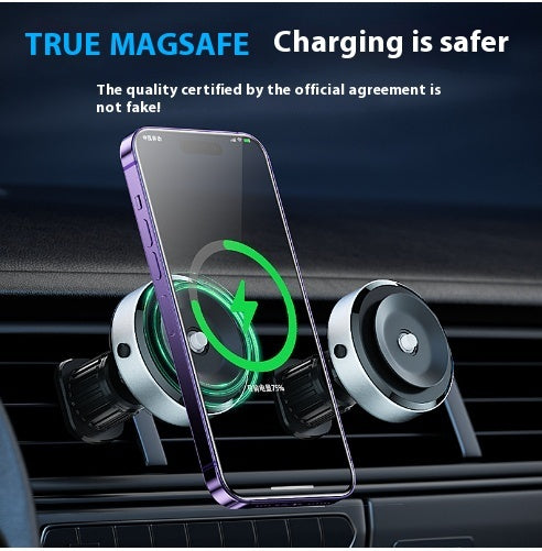 Universal Magnetic Car Phone Holder Double Sided, Vacuum, Stable Hold